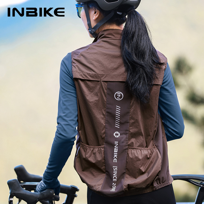 Reflective Vest Cycling - 女性用反射サイクリングベスト,ノースリーブウインドブレーカー,レインジャケット,マウンテンバイクウェア,ランニング,反射ポケット