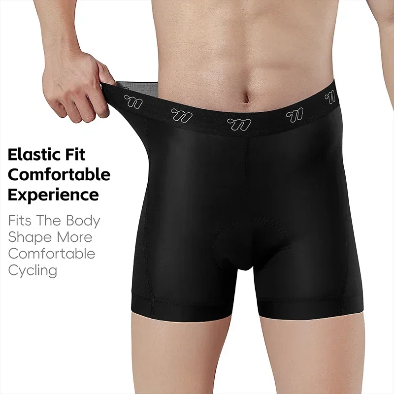 Cycling Shorts For Commute - WEST BIKING メンズ サイクリング用インナー パッド付き 衝撃吸収