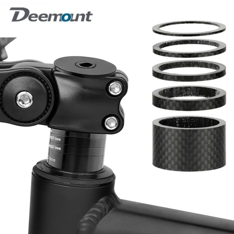 Bell Handlebar Ring - 自転車カーボンファイバースペーサー 1-1/8 