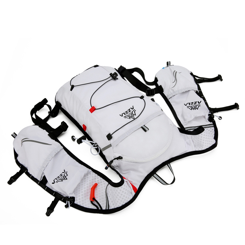 AZELAハイドレーションバックパック 軽量耐水ランニングベ - Reflective Vest Cycling のレビューと価格