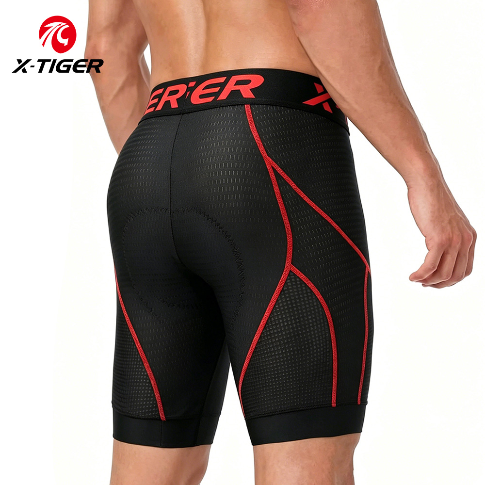 X-TIGER サイクリングショーツ ポケット ゲルパッド入 - Cycling Commuter Pants のレビューと価格