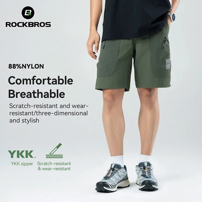 ROCKBROS メンズ速乾性通気性サイクリングショーツ ア - Cycling Shorts For Commute のレビューと価格