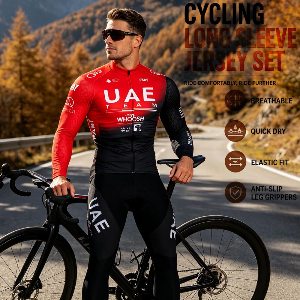春夏用長袖サイクリングジャージセット、ビブパンツ、サイクリン - Cycling Commuter Pants のレビューと価格