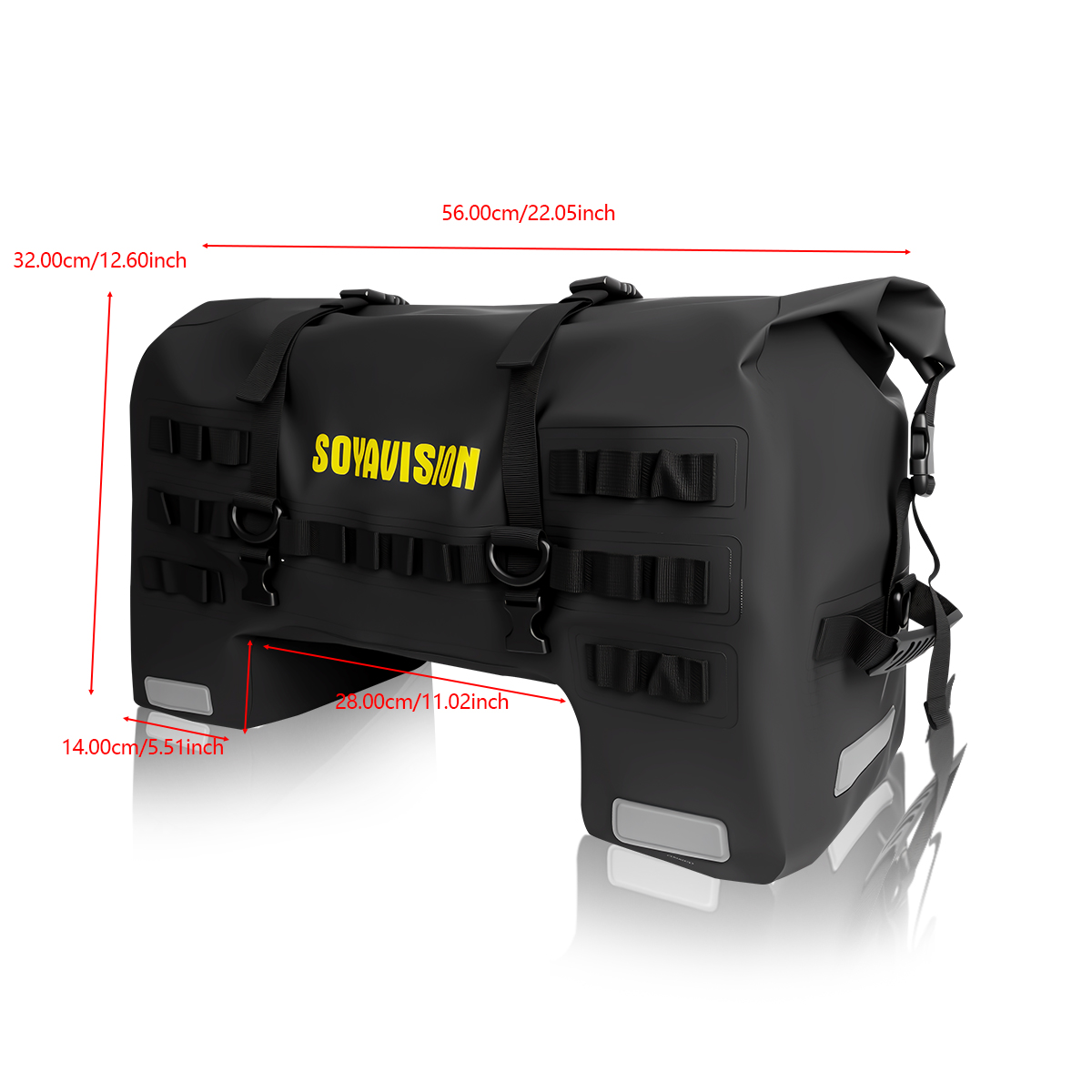防水オートバイ後部座席バッグ旅行荷物バッグ 50L オートバ - Panniers Waterproof Rear のレビューと価格