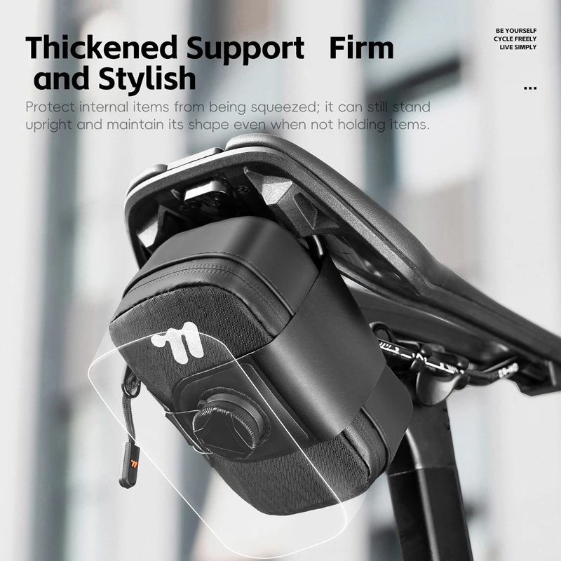 WEST BIKING 自転車用サドルバッグ、自己ロック式ノ - Saddle Bag Under Seat のレビューと価格