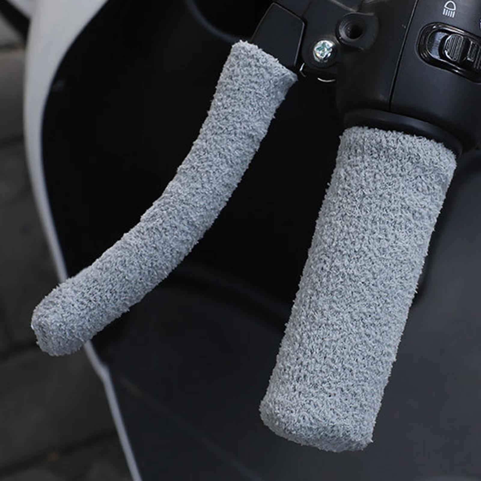 オートバイのハンドルバーカバー 暖かいソフト伸縮性のあるハン - Cycling Commuting のレビューと価格