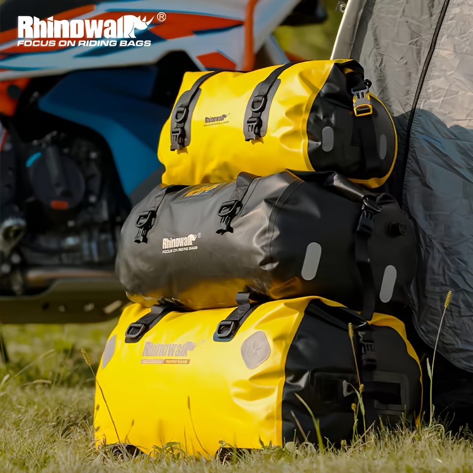 Rhinowalk バイクリアシートバッグ防水大容量リアラッ - Panniers Waterproof Rear のレビューと価格