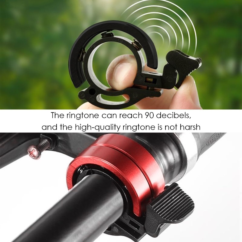 目立たない自転車用ベル、MTB、ロードバイク用、アルミニウム - Bell Handlebar Ring のレビューと価格