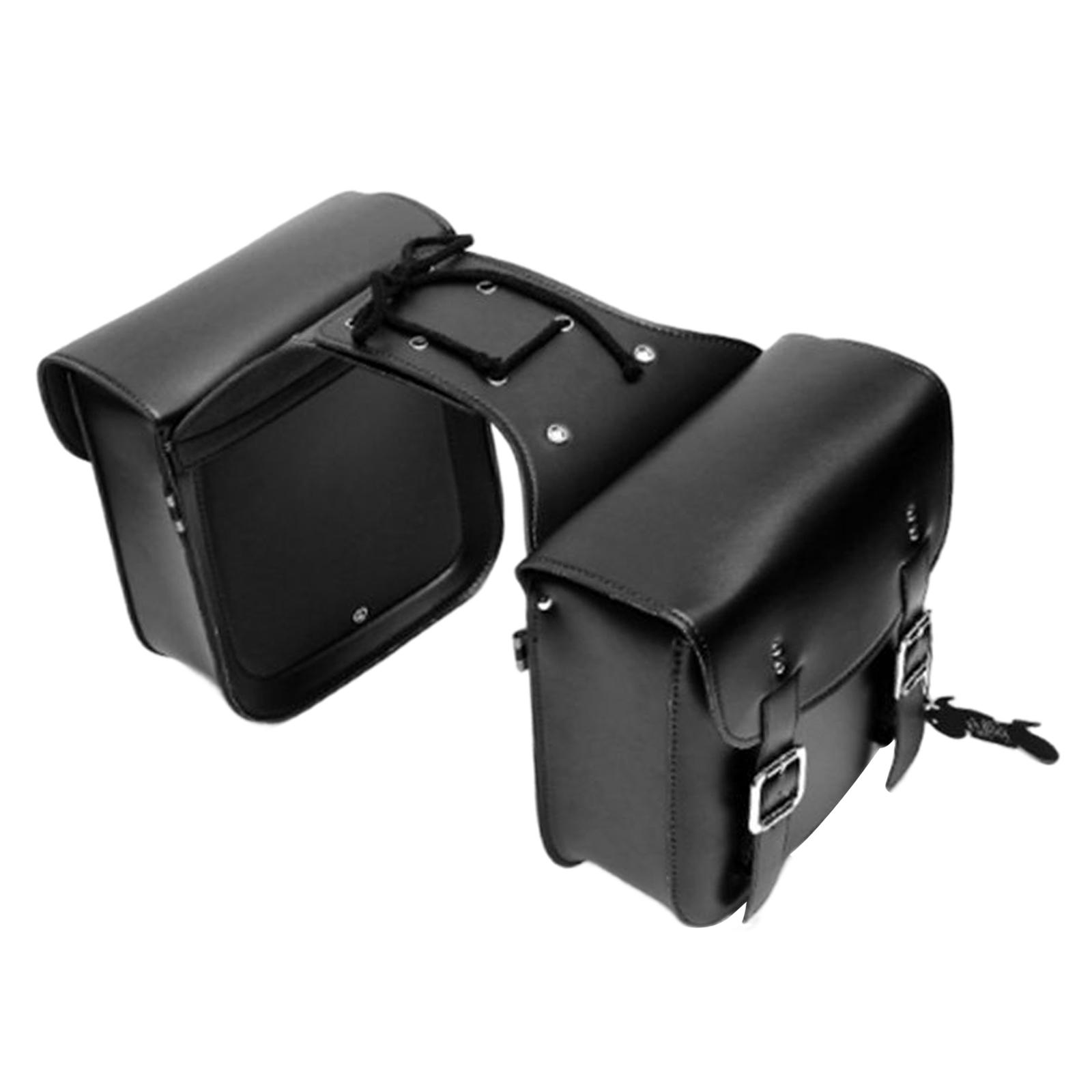 クイックアクセス機能付きオートバイサドルバッグ 合成皮革製リ - Panniers Waterproof Rear のレビューと価格