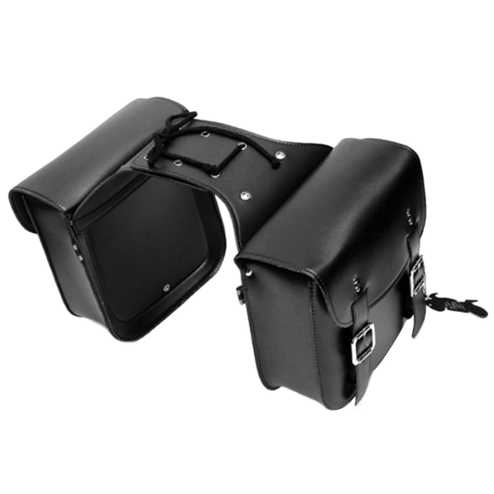 クイックアクセス機能付きオートバイサドルバッグ 合成皮革製リ - Panniers Waterproof Rear のレビューと価格