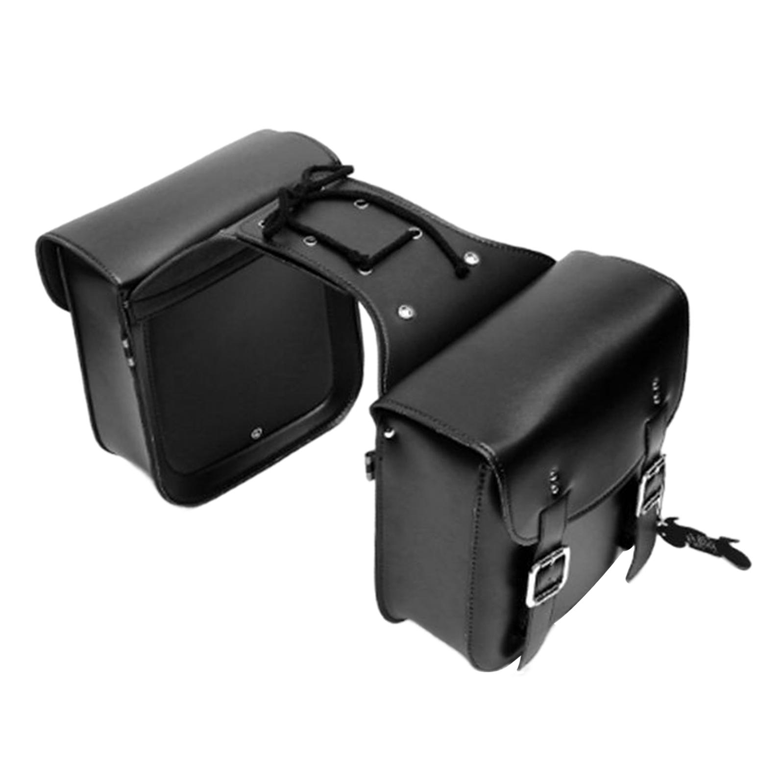 クイックアクセス機能付きオートバイサドルバッグ 合成皮革製リ - Panniers Waterproof Rear のレビューと価格