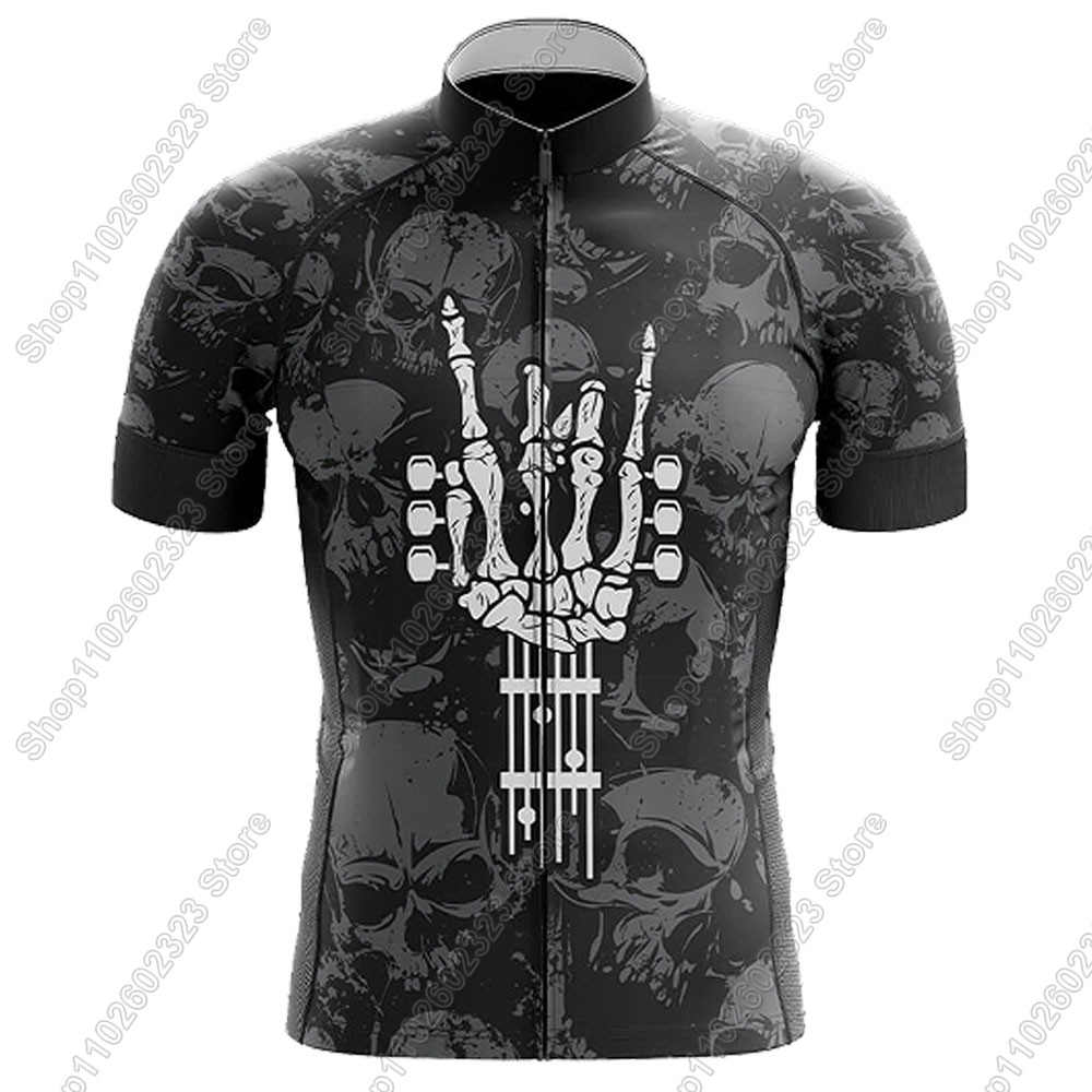ロックンロールサイクリングジャージ 2025 セット夏の自転 - Cycling Commuter Clothing のレビューと価格