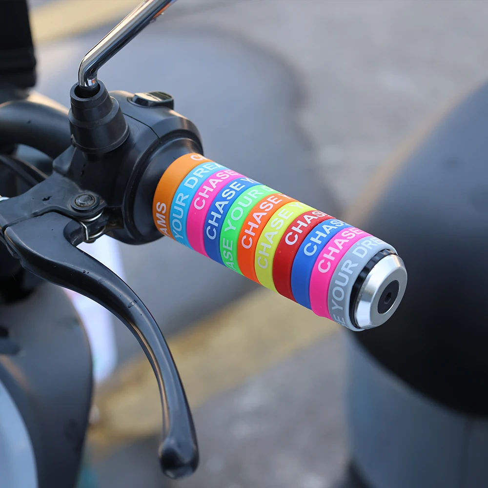 滑り止めOリングオートバイハンドルバー、DIYカラフルなシリ - Bell Handlebar Ring のレビューと価格