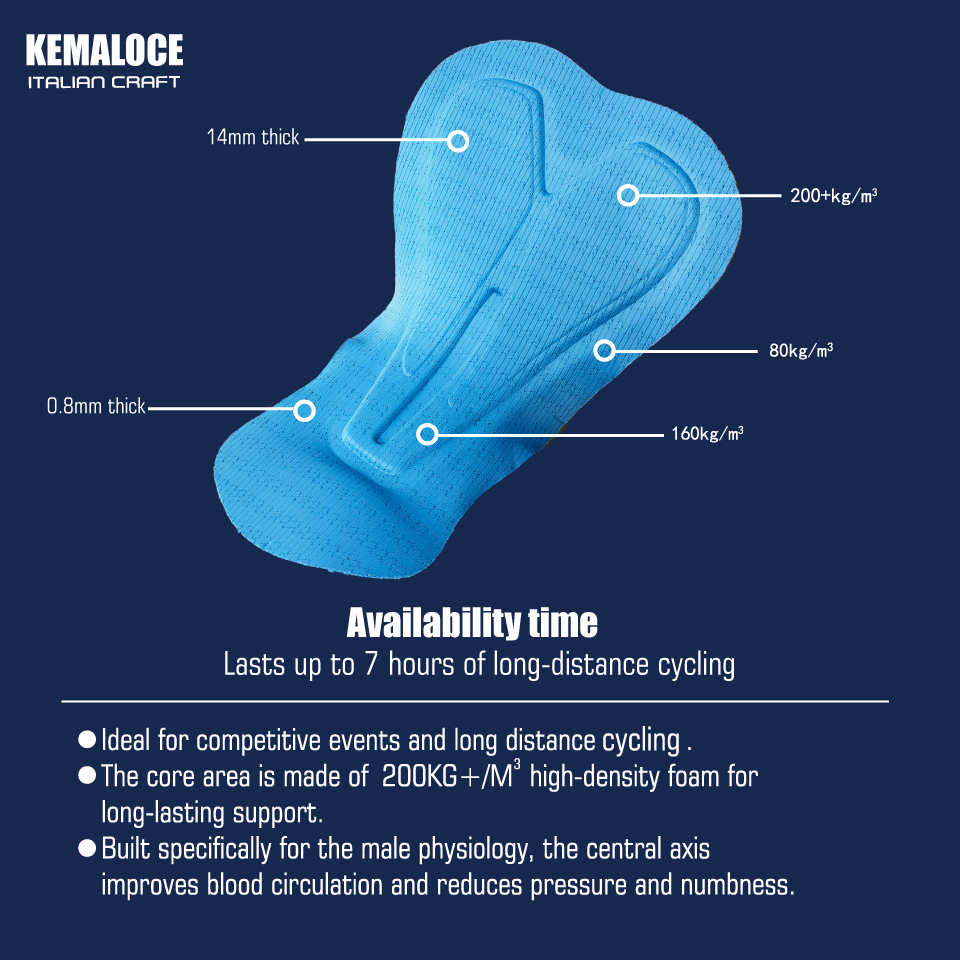 Kemaloce-メンズサイクリングショーツ,サイクリング用 - Cycling Commuter Pants のレビューと価格