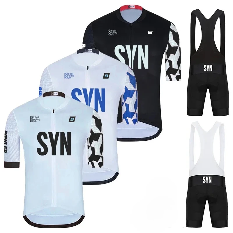 2025 SYN サマー半袖ジャージ 通気性 ロードバイクユ - Cycling Commuter Clothing のレビューと価格